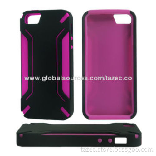 Silicone Cases for iPhone 5/5S, Easy Usage, Different Colors Available